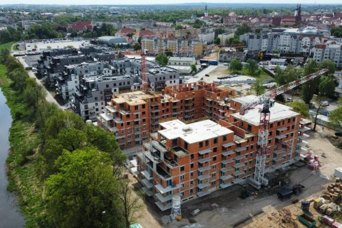 Wiecha na etapie C - budynek osiągnął najwyższy punkt konstrukcyjny